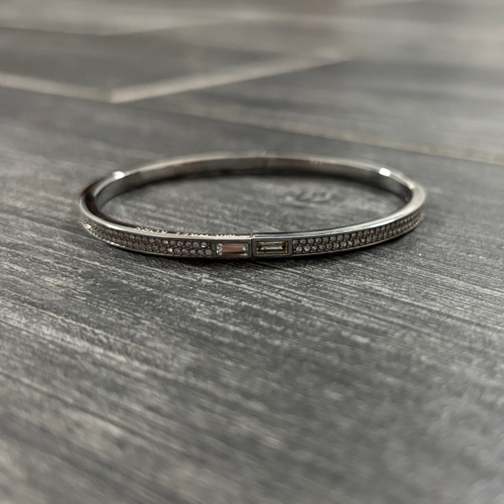 Michael Kors Silver Bangle Bracelet